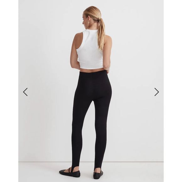 $80 Madewell Ponte Stirrup Leggings size XS m5 - Picture 2 of 6